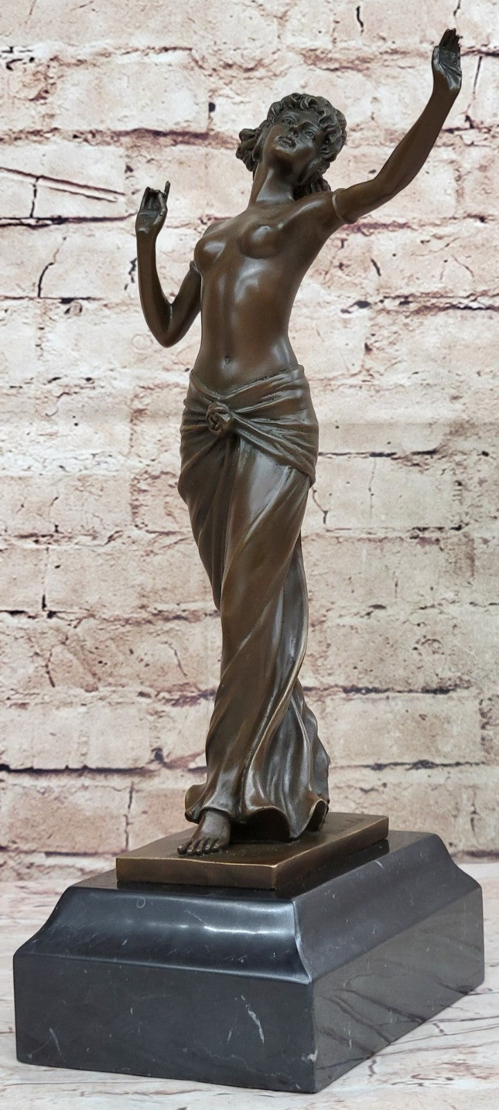 PREISS. Bronze Classical Figure Handcrafted Detiled Sculpture Home Office Nude