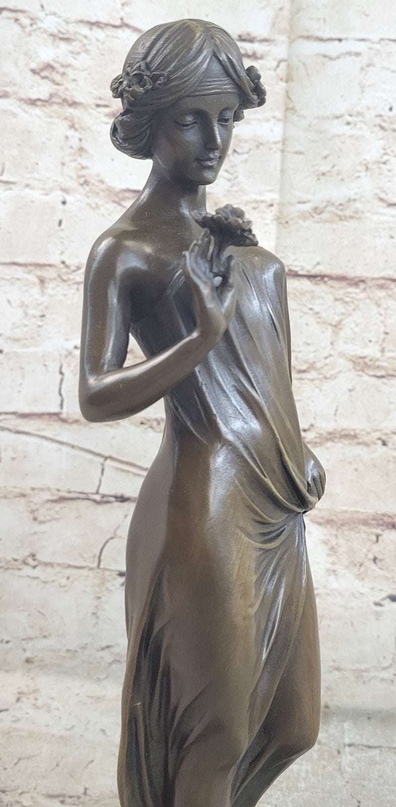 Uique Hot Cast Nude Mother Nature Bronze Sculpture Figure Statue Figurine Art