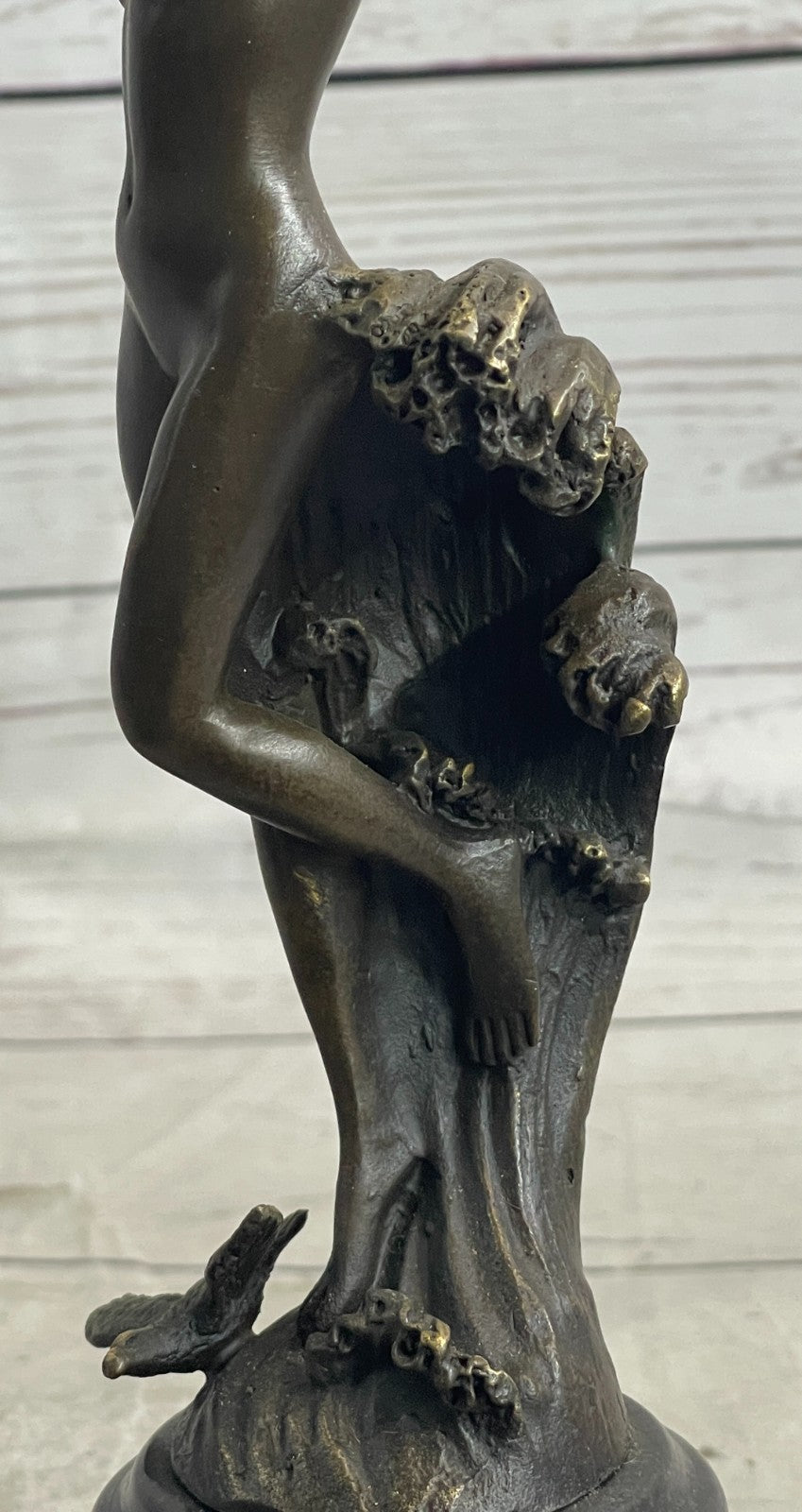 Bronze Sculpture Statue Figure Nude Sexy Girl Erotic Hot Cast Artwork Museum Art