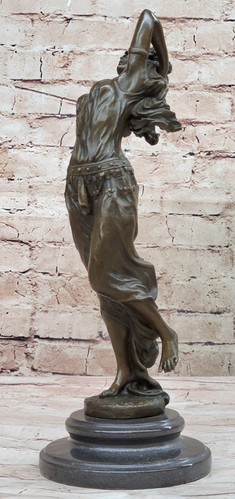 Art Deco/Nouveau Hot Cast Gypsy Dancer Bronze Masterpiece Sculpture Statue