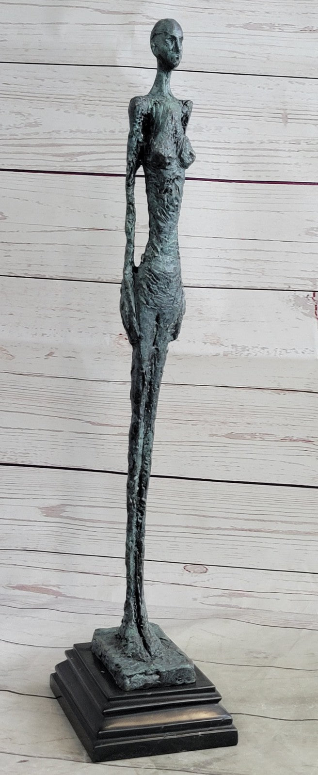 Walking Stick  Abstract Modern Art Extra Large Genuine Bronze Museum Artwork