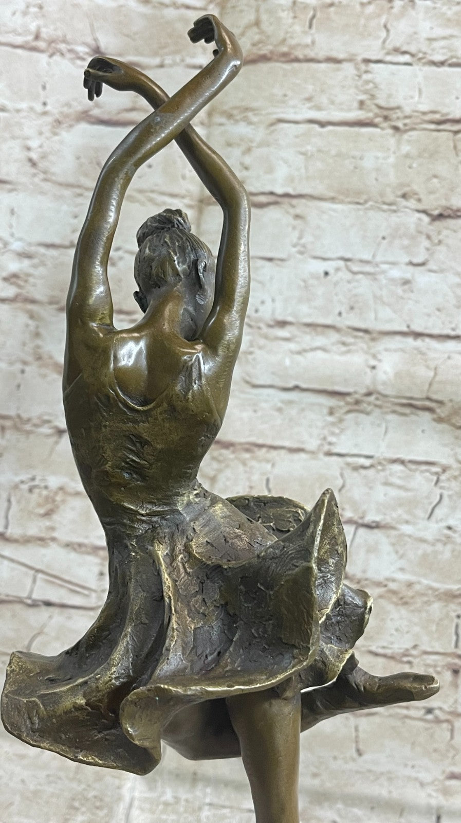 EDGAR DEGAS BALLERINA DANCER REAL VINTAGE BRONZE STATUE SCULPTURE FIGURINE SALE GIFT