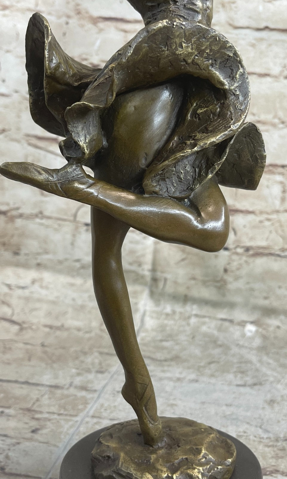 EDGAR DEGAS BALLERINA DANCER REAL VINTAGE BRONZE STATUE SCULPTURE FIGURINE SALE GIFT