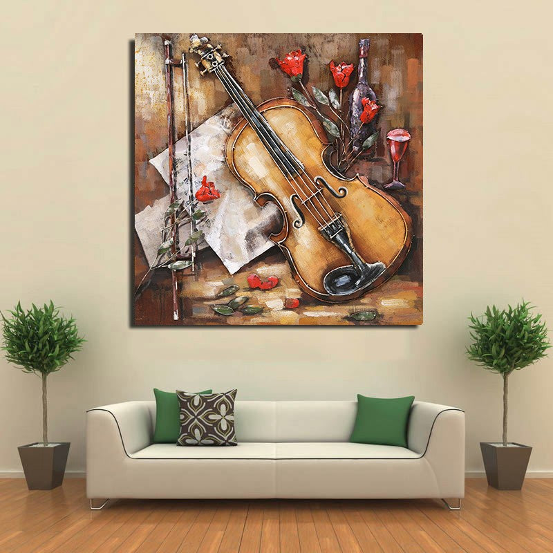 Celebrate your love of music with a hand-picked piece of fine art 3-D