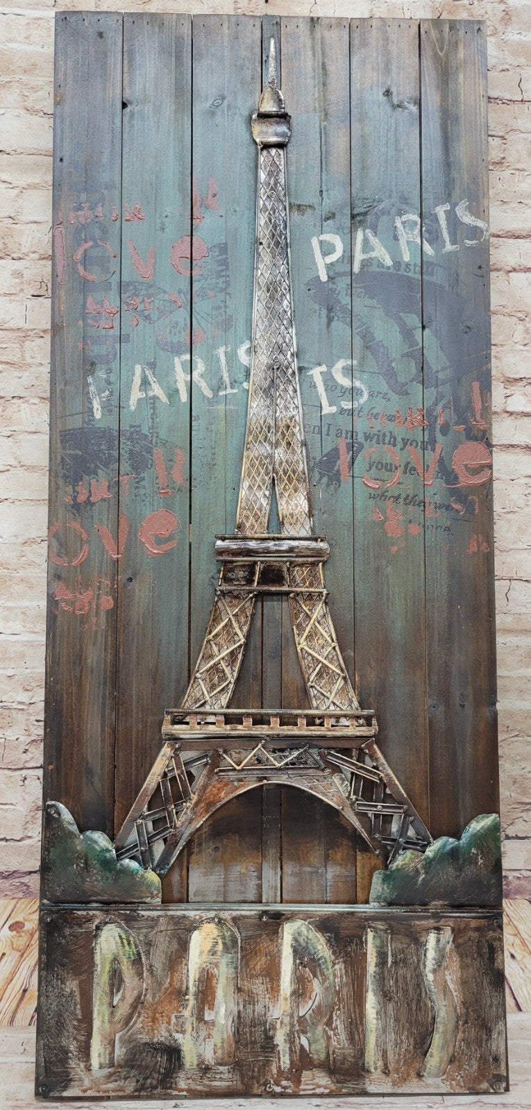 Romantic impressionist Art Artwork Autumn in Paris Wall Art 3 Dimensional Decor