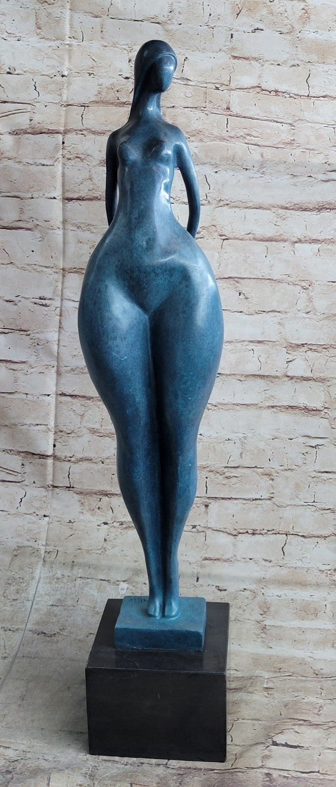 Contemporary Art - Voluminous Erotic Nude - Signed Miguel Lopez - Limited Artwork