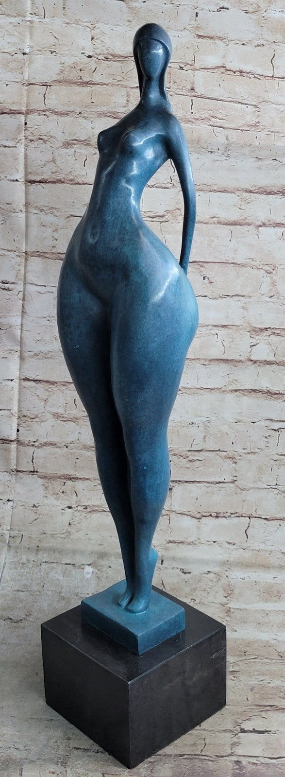 Contemporary Art - Voluminous Erotic Nude - Signed Miguel Lopez - Limited Artwork