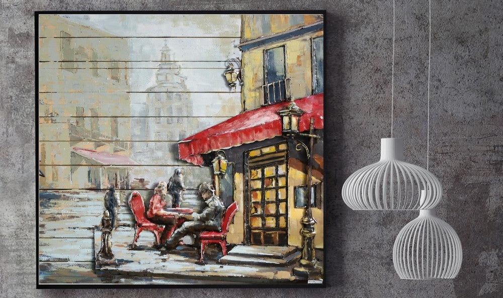 Custom Vintage 3D Metal Wall Art Decoration Ideas Modern Artwork Wall Art Decor