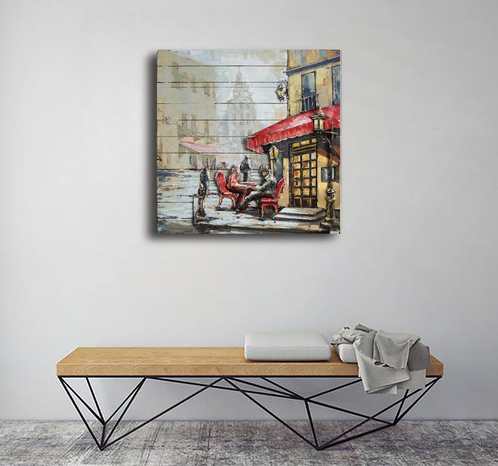 Custom Vintage 3D Metal Wall Art Decoration Ideas Modern Artwork Wall Art Decor