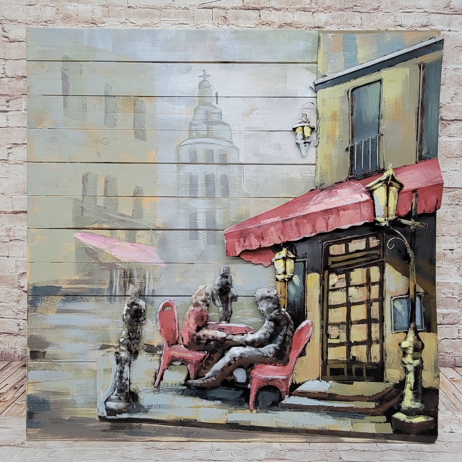 Custom Vintage 3D Metal Wall Art Decoration Ideas Modern Artwork Wall Art Decor