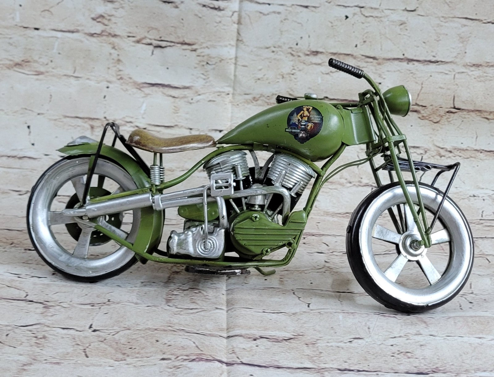 Retro Model 1950 Harley Davidson Home/Office/Mancave Decoration Decor Gift