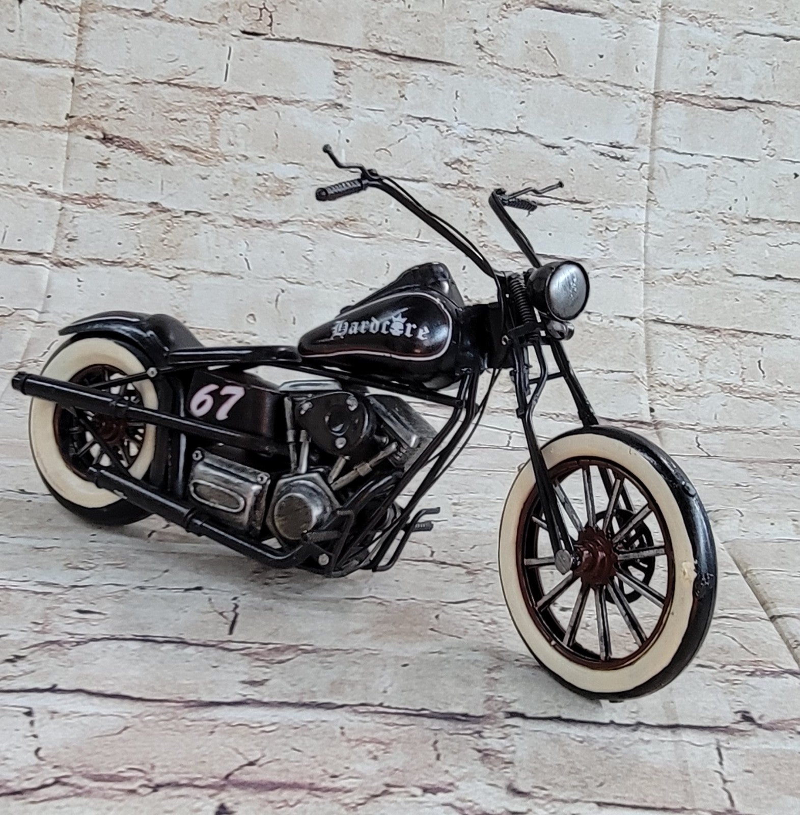 Vintage Toy Chopper Motorcycle Harley-Davidson mean machine Classic Bike