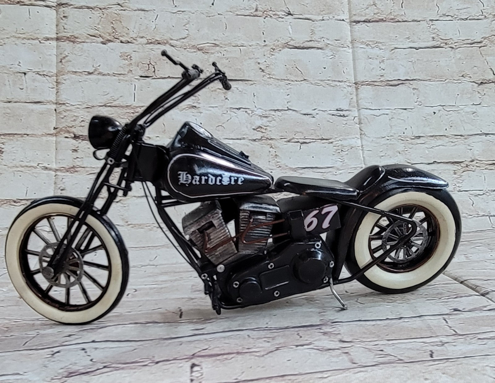 Vintage Toy Chopper Motorcycle Harley-Davidson mean machine Classic Bike