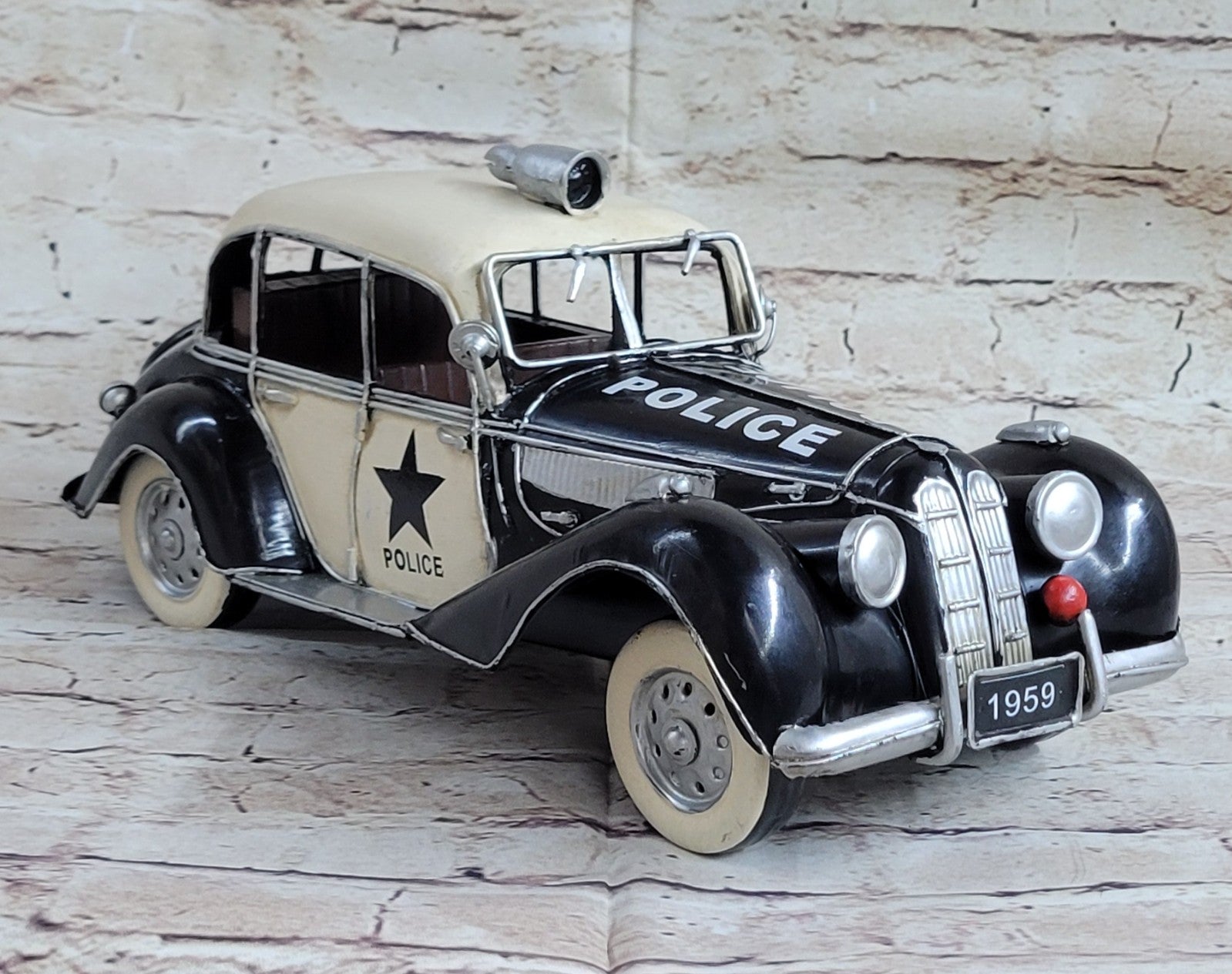 Vintage Car Model Crafts Ornament Decor Convertible for Desktop Decor