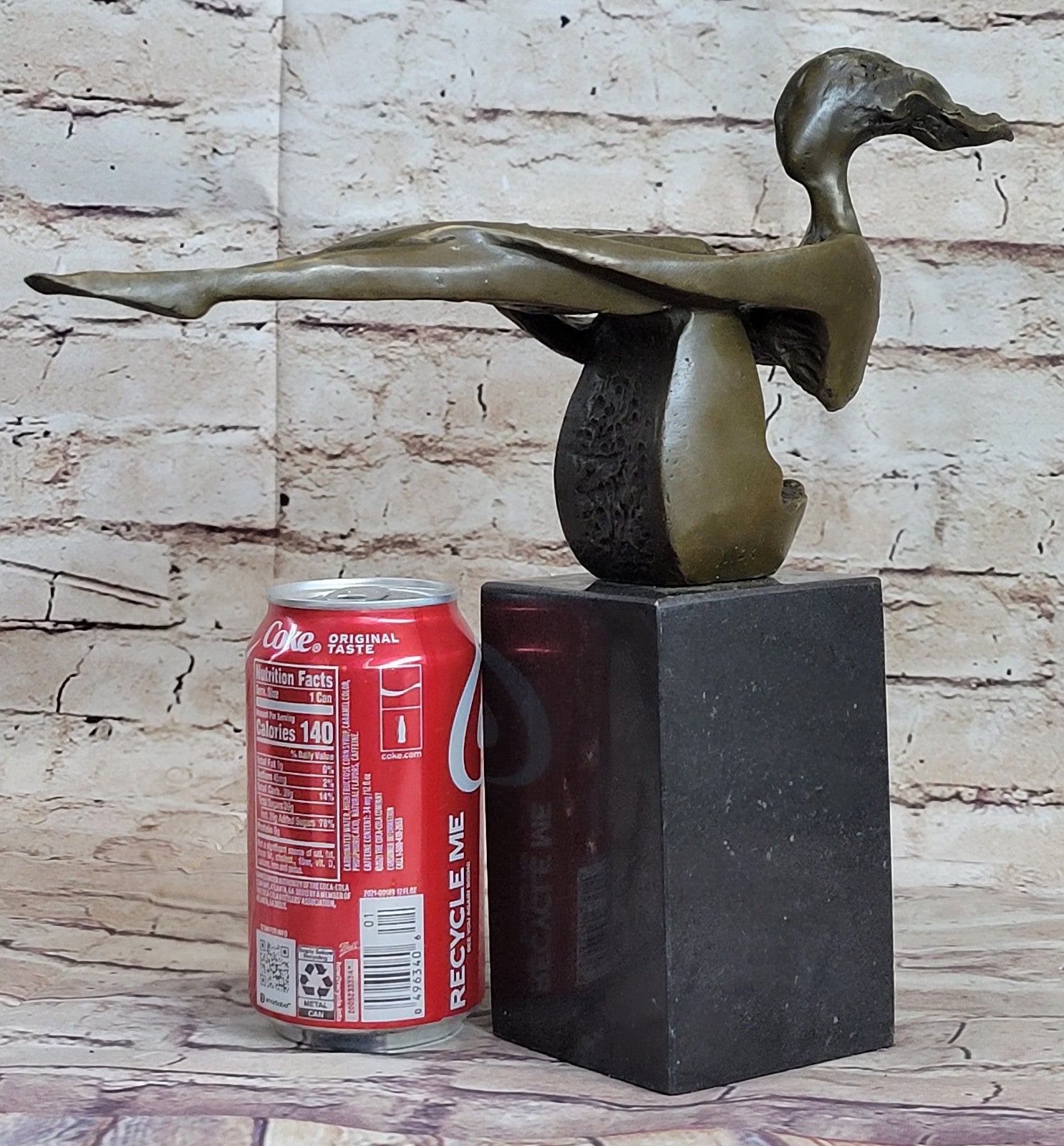 Contemporary Bronze Female Nude - Athlete - Erotic Naked- Sign. Nick Statue SALE