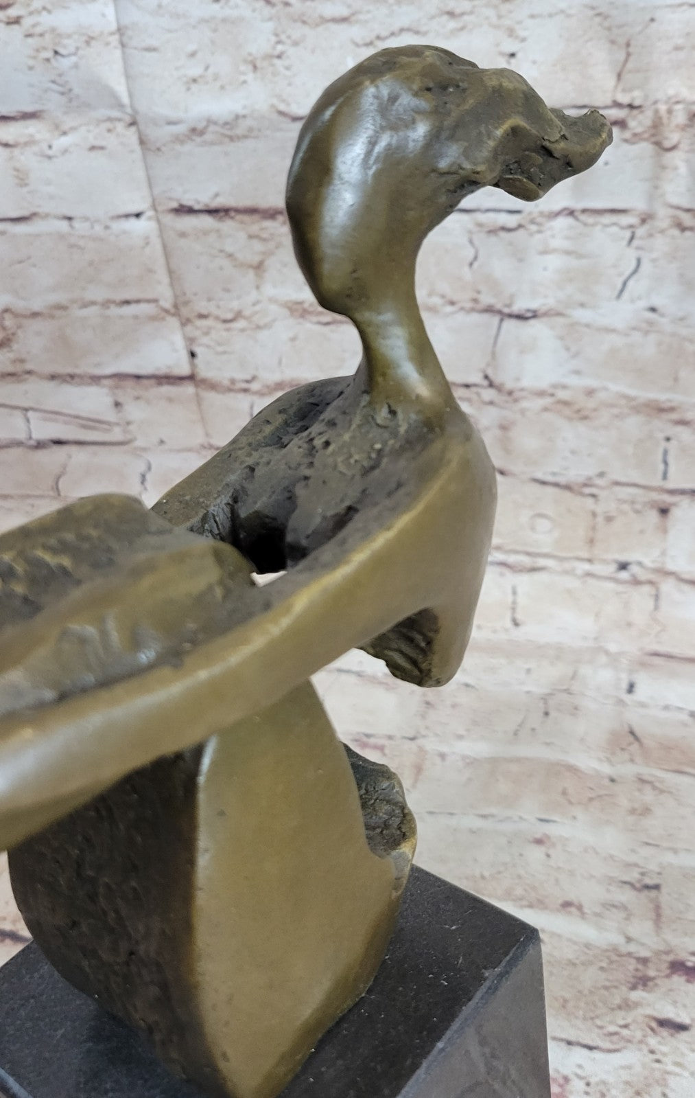 Contemporary Bronze Female Nude - Athlete - Erotic Naked- Sign. Nick Statue SALE