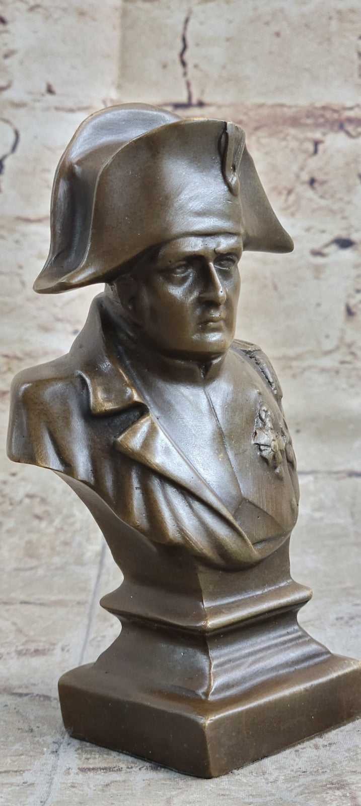Great french bust of young napoleon Bonaparte  ormolu bronze sculpture figurine