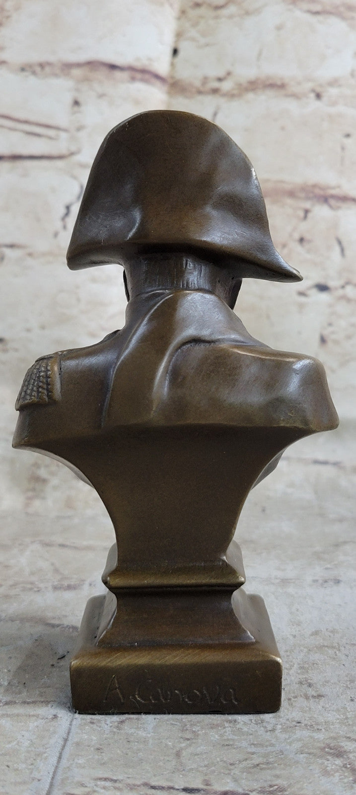 Great french bust of young napoleon Bonaparte  ormolu bronze sculpture figurine