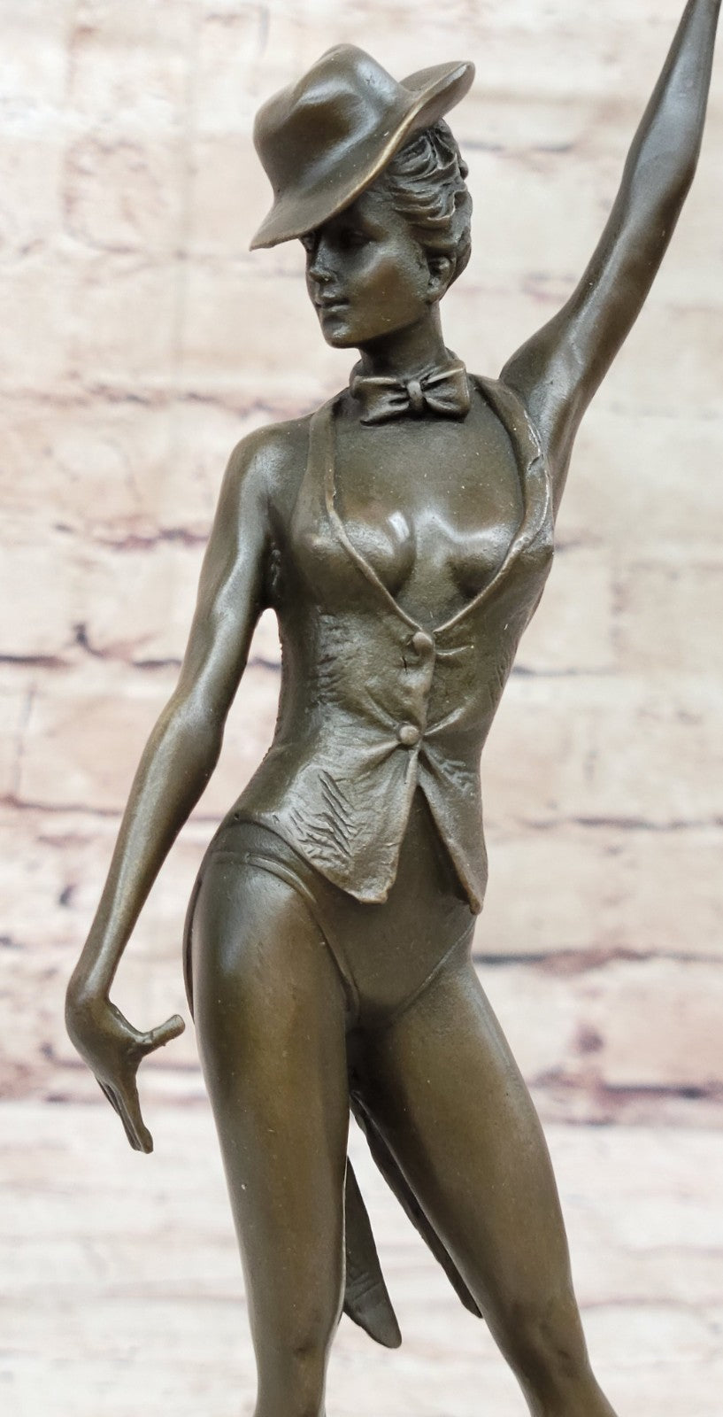 Bronze Sculpture Museum Quality Classic Dancer by Italian artist Aldo Vitaleh