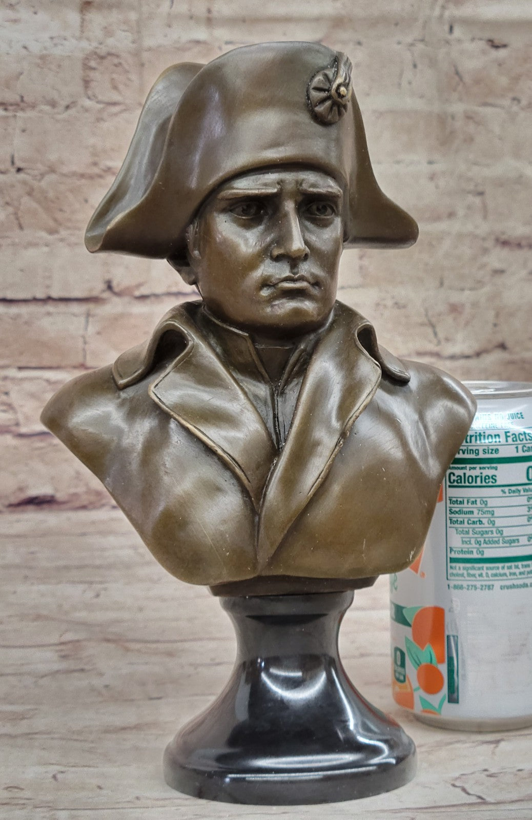 Art Deco ~100% Pure Bronze~Napoleon French Commander Sculpture Figurine Sale LRG
