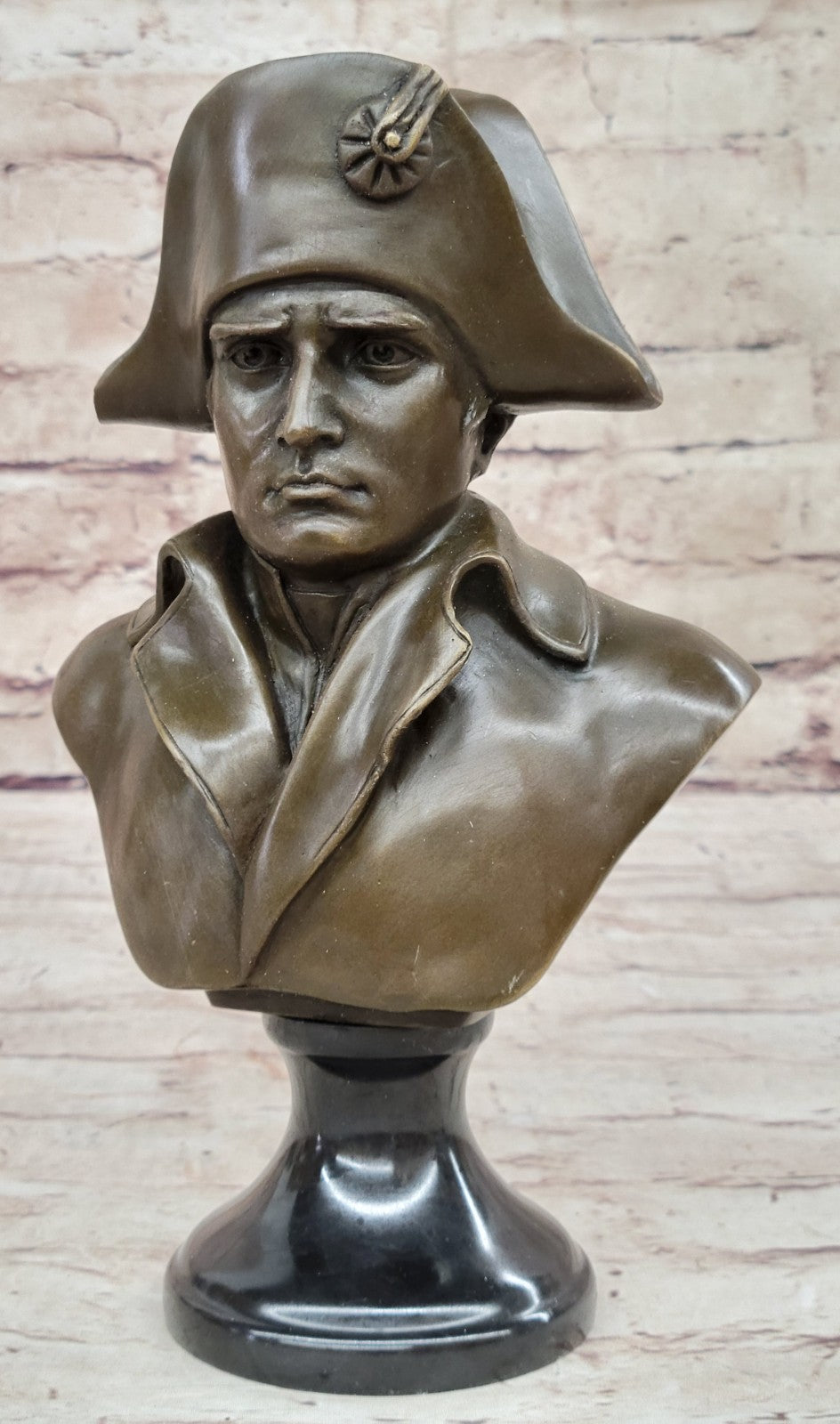 Art Deco ~100% Pure Bronze~Napoleon French Commander Sculpture Figurine Sale LRG