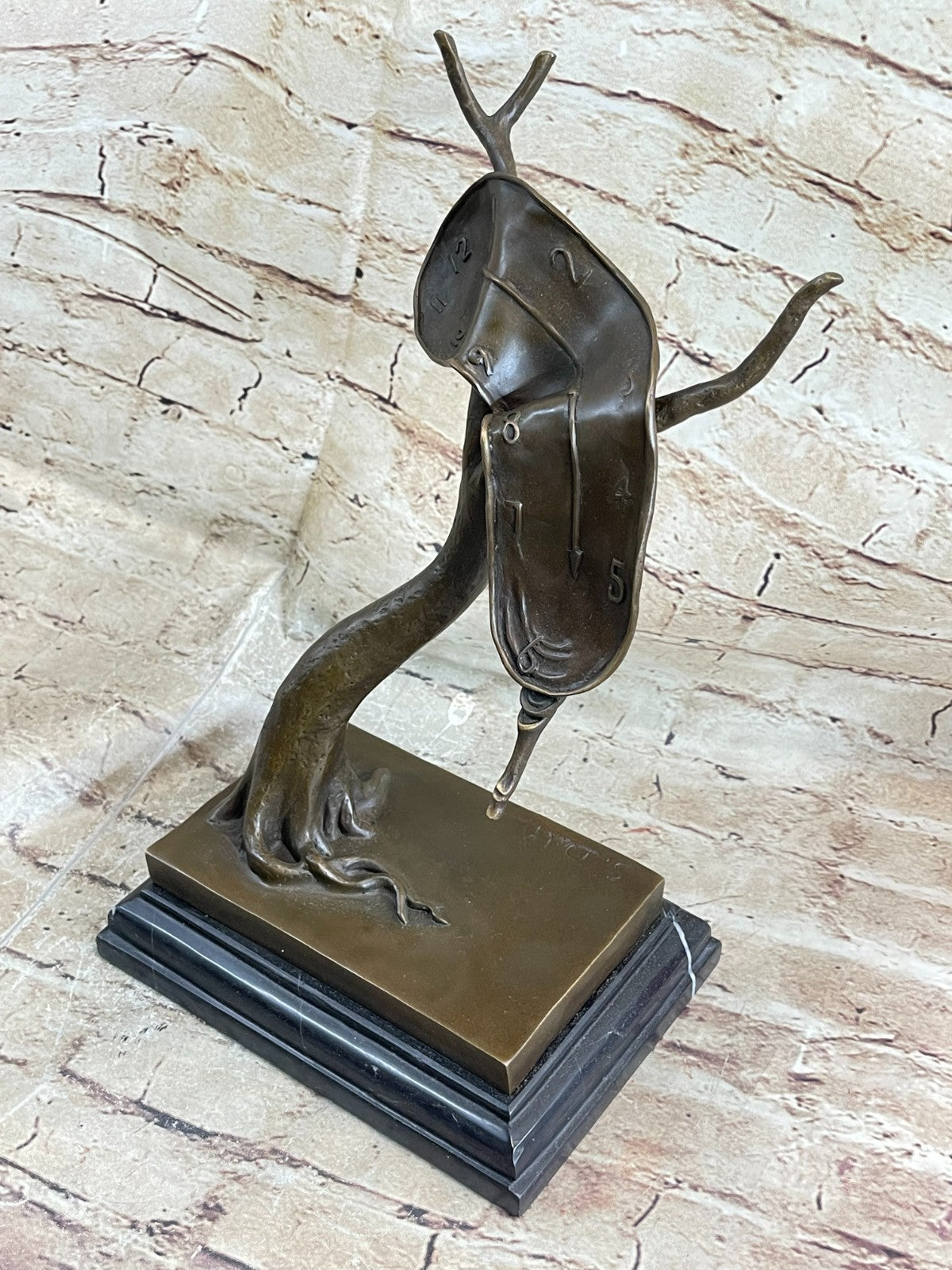 Bronze Sculpture Nobility of Time By Dali Hot Cast Quality Artwork Lost Wax Work