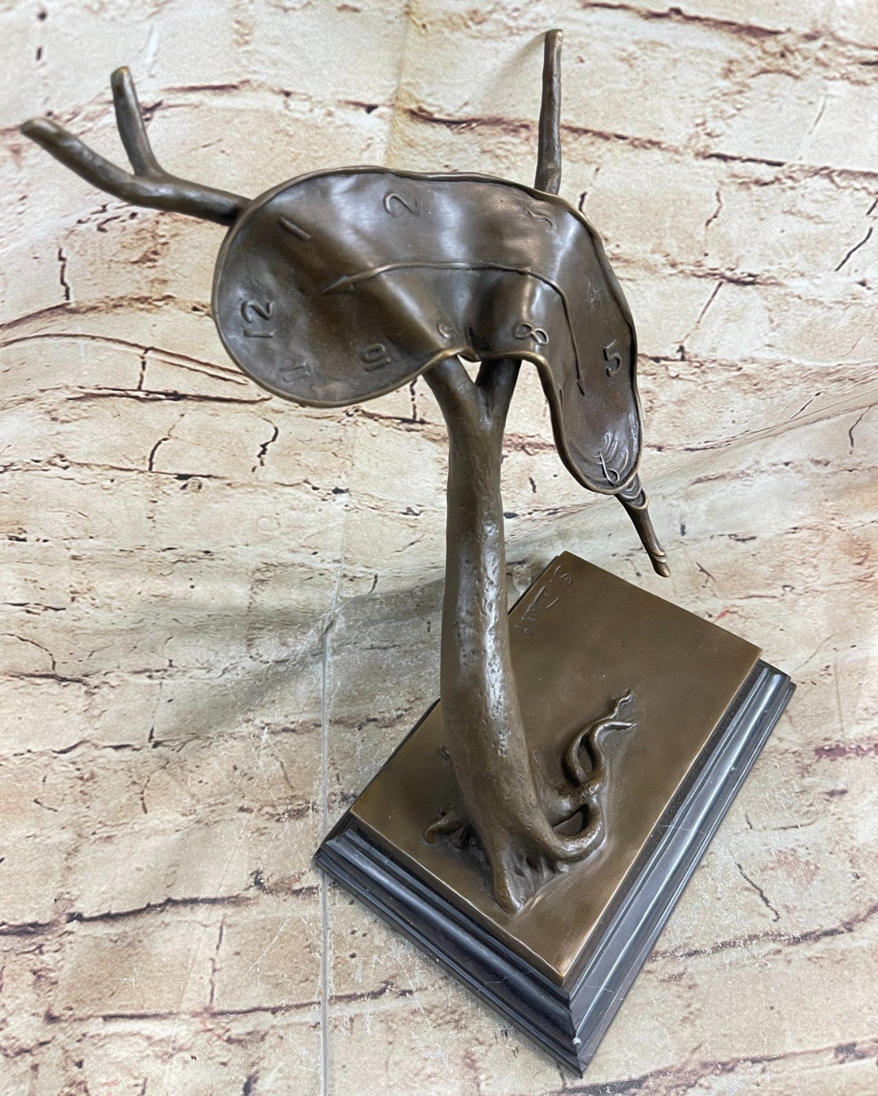 Bronze Sculpture Nobility of Time By Dali Hot Cast Quality Artwork Lost Wax Work
