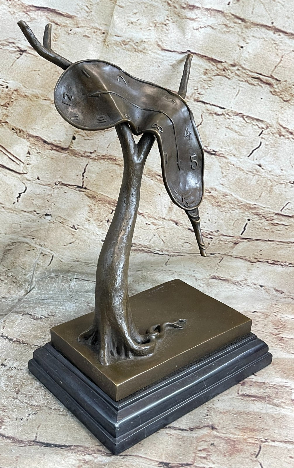 Bronze Sculpture Nobility of Time By Dali Hot Cast Quality Artwork Lost Wax Work