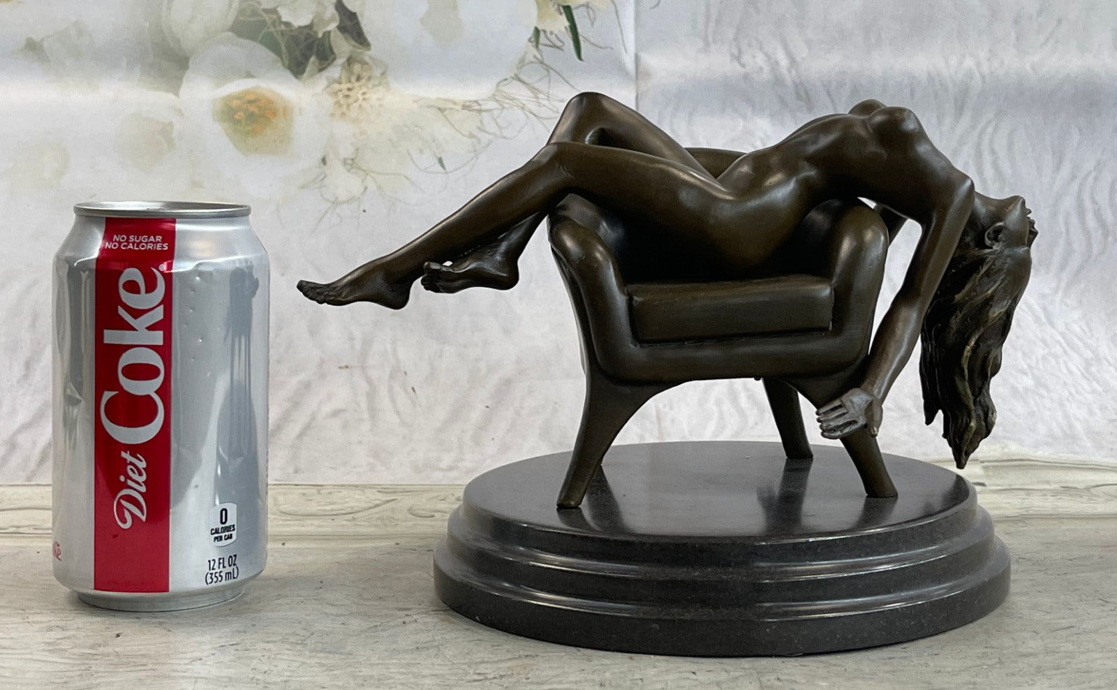 Bronze Sculpture Nude Naked Woman Museum Quality Artwork Figurine Sale Decor Art