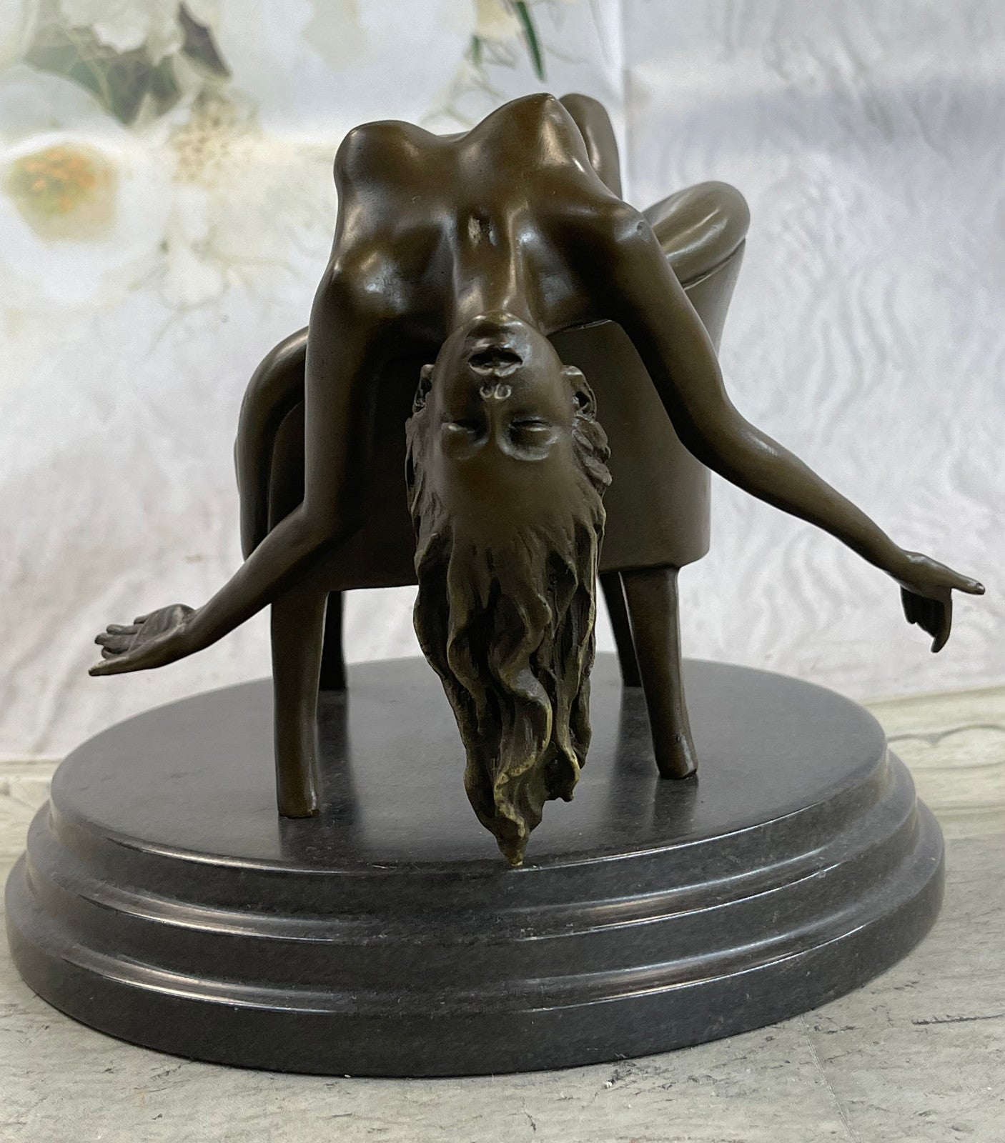 Bronze Sculpture Nude Naked Woman Museum Quality Artwork Figurine Sale Decor Art