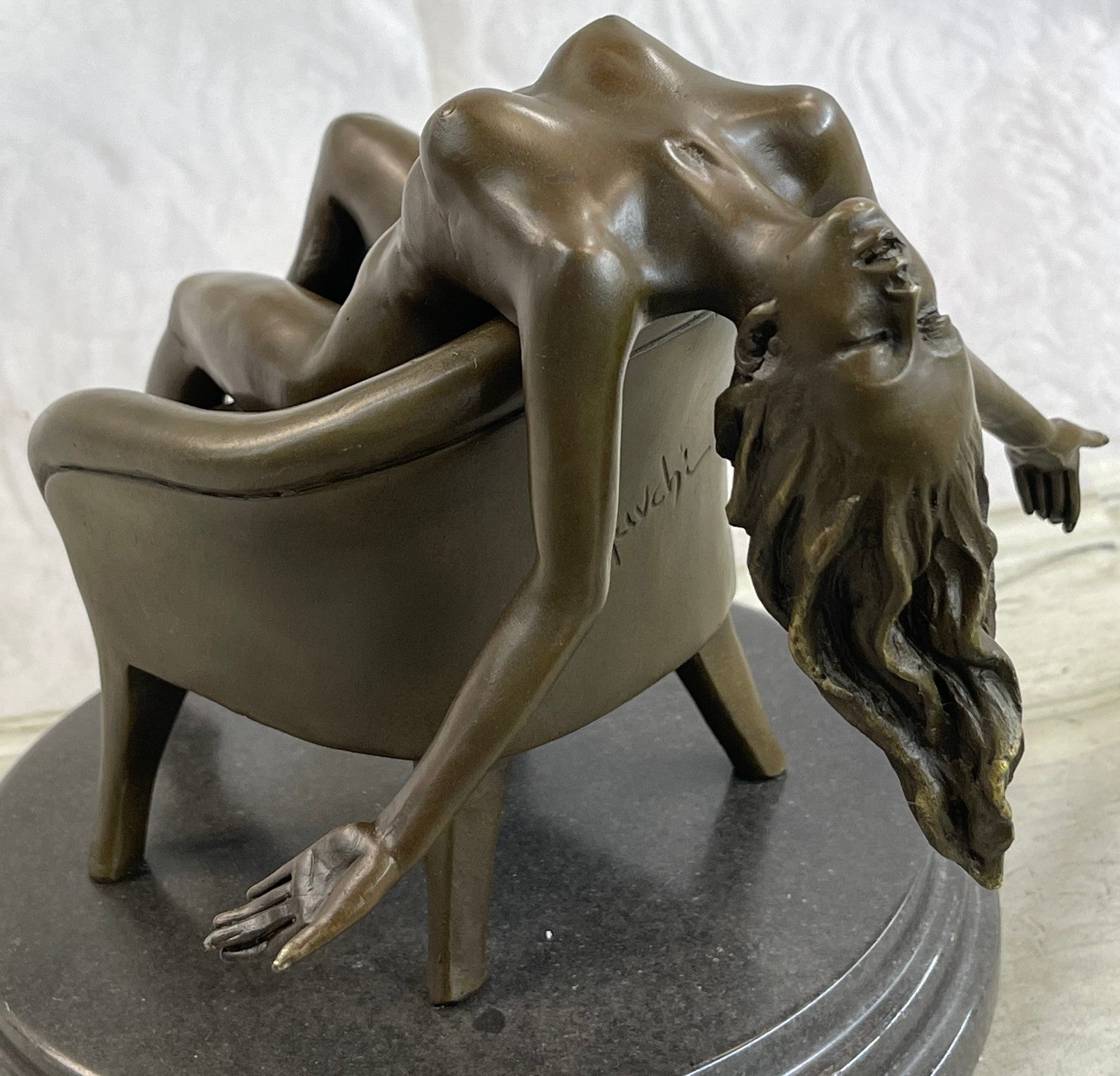 Bronze Sculpture Nude Naked Woman Museum Quality Artwork Figurine Sale Decor Art