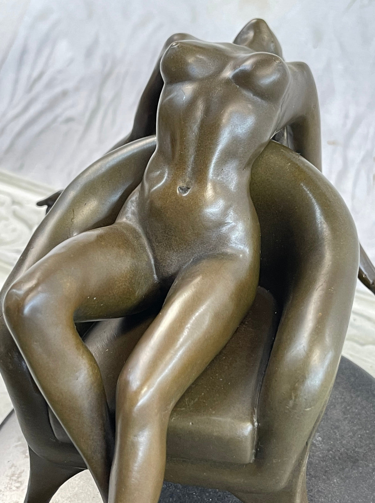 Bronze Sculpture Nude Naked Woman Museum Quality Artwork Figurine Sale Decor Art