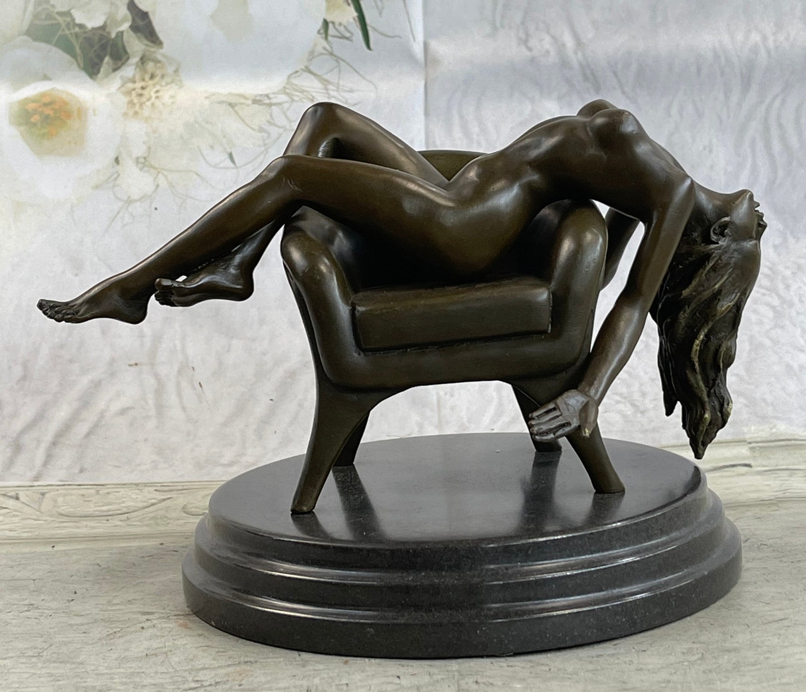Bronze Sculpture Nude Naked Woman Museum Quality Artwork Figurine Sale Decor Art