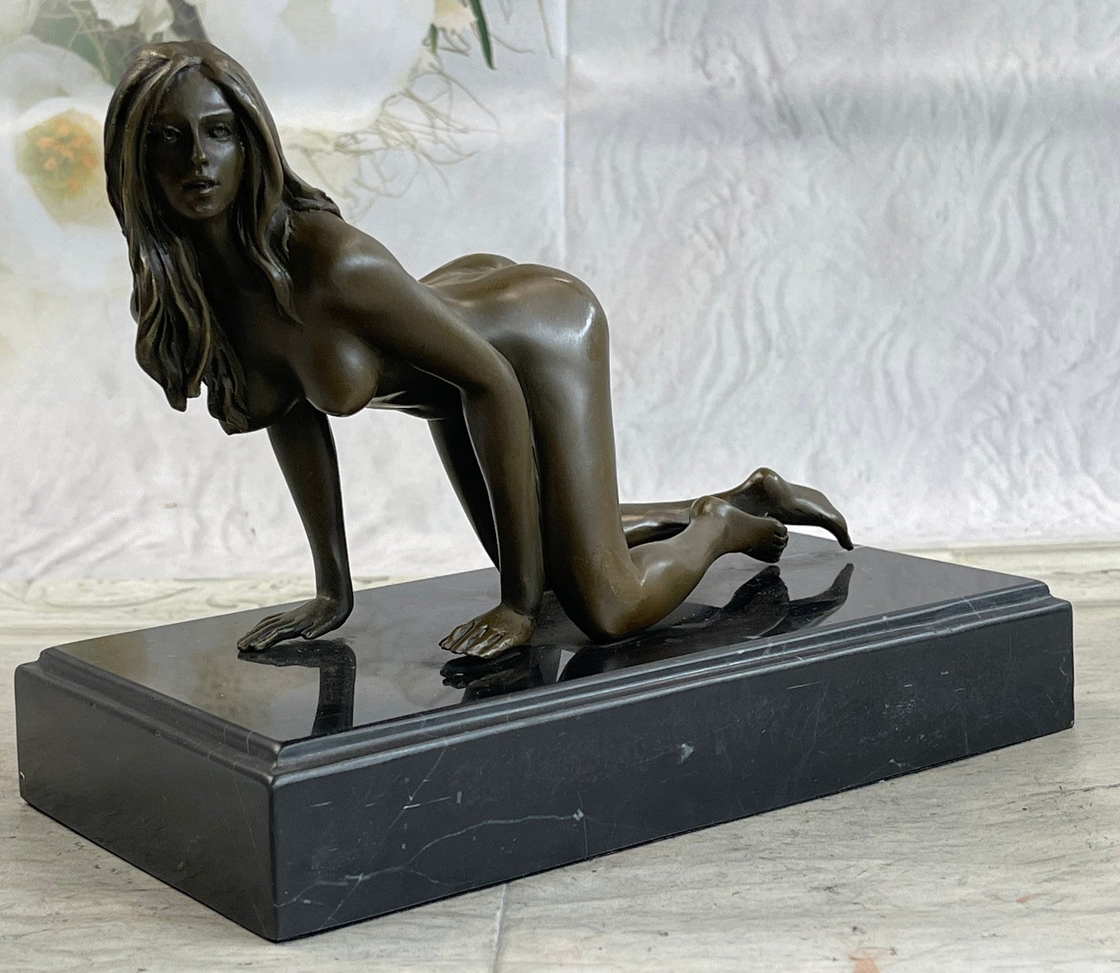 Abstract Modern Art Highly Erotic Conversation starter Sexual Nude Bronze Statue