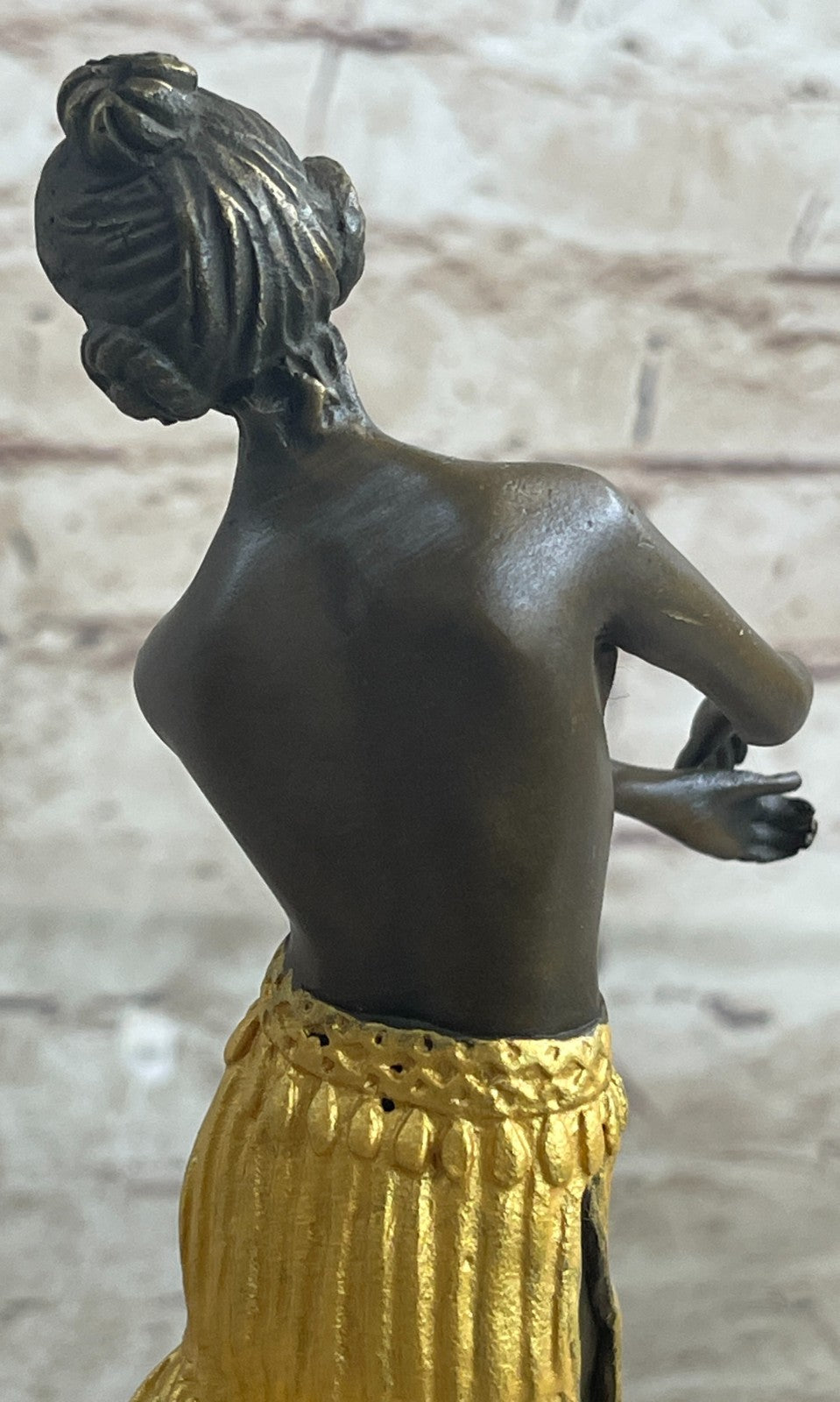Belly Harem Dancer Girl Hot Eichler Bronze Sculpture Statue Figurine Art Nude