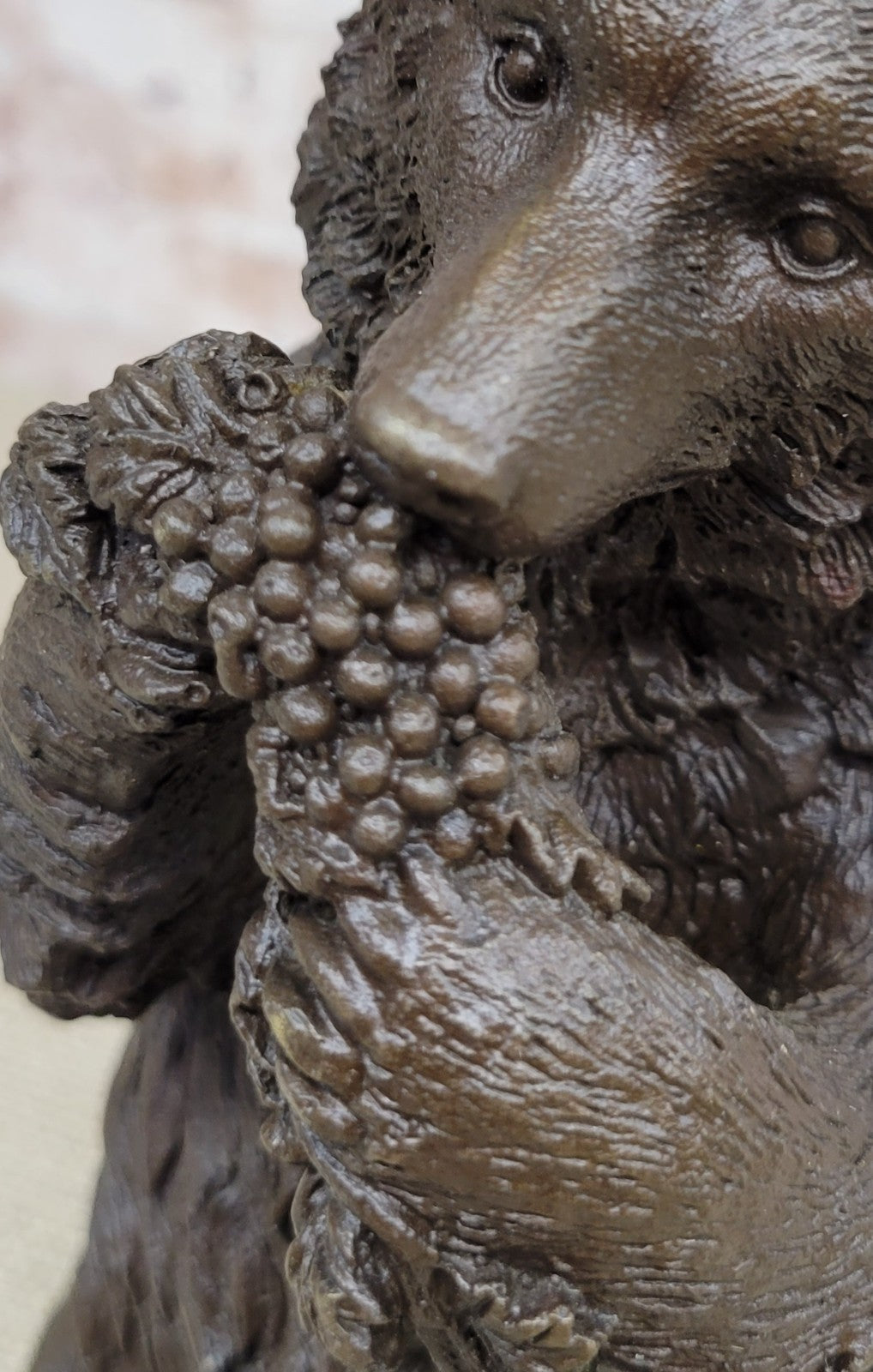 Kodiak Grizzly Bear Lodge Wildlife Lodge Artwork Bronze Statue Sculpture Figure