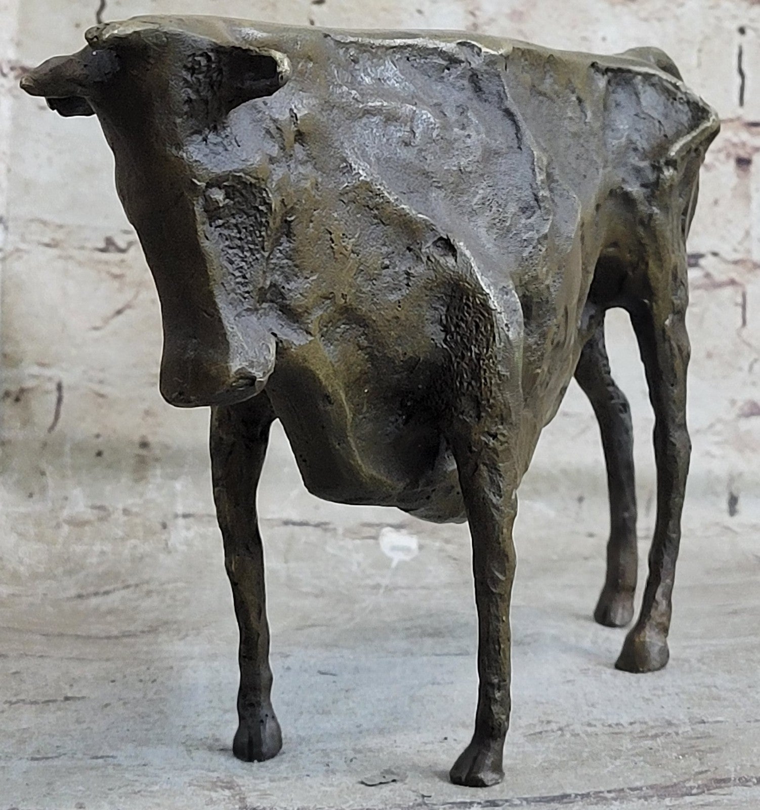 Bronze Sculpture Modern Abstract Art Bull by Picasso Hot Cast Figurine Figure