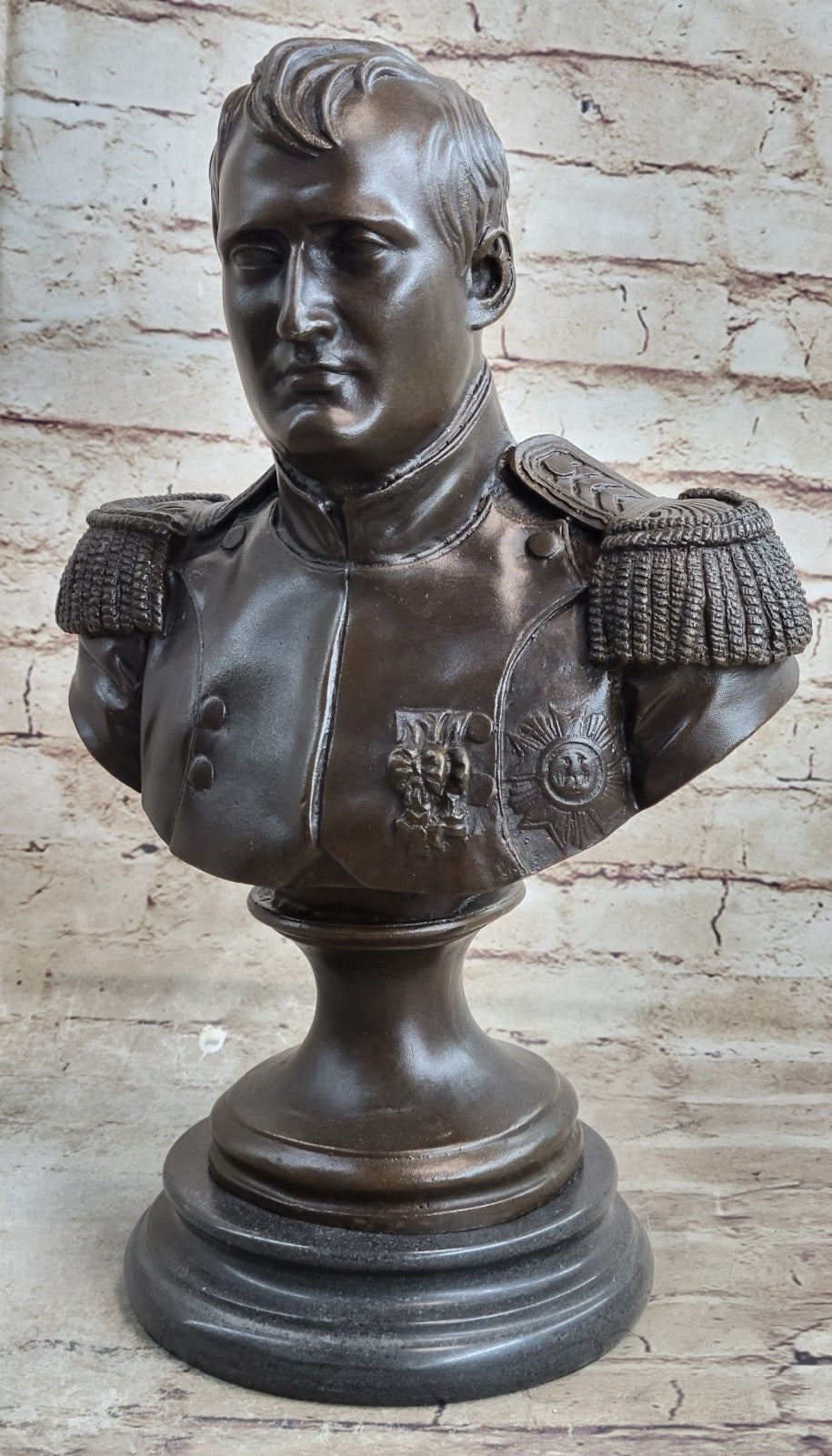 Maison / Bureau Art Décor Bronze Statue Historique Napoleon