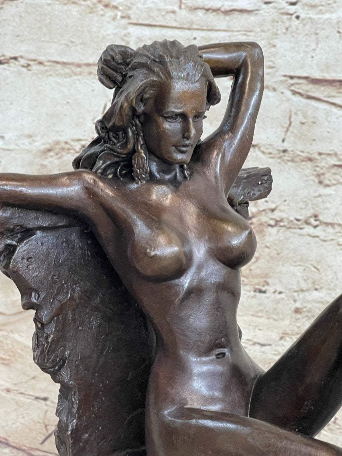 Handcrafted bronze sculpture SALE Female Nude Original Artwork by Vitaleh