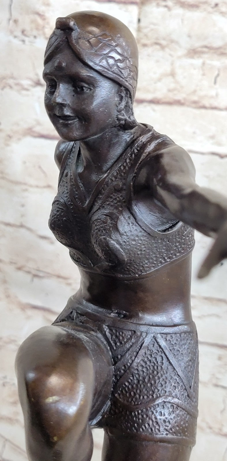 Genuine 100% Solid Bronze Gorgeous Female Woman Dancer by Chiparus Gift