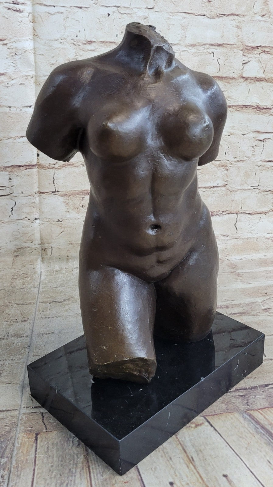Hot Cast Handcrafted Maillol Female Nude Bronze Sculpture Statue Home Decor