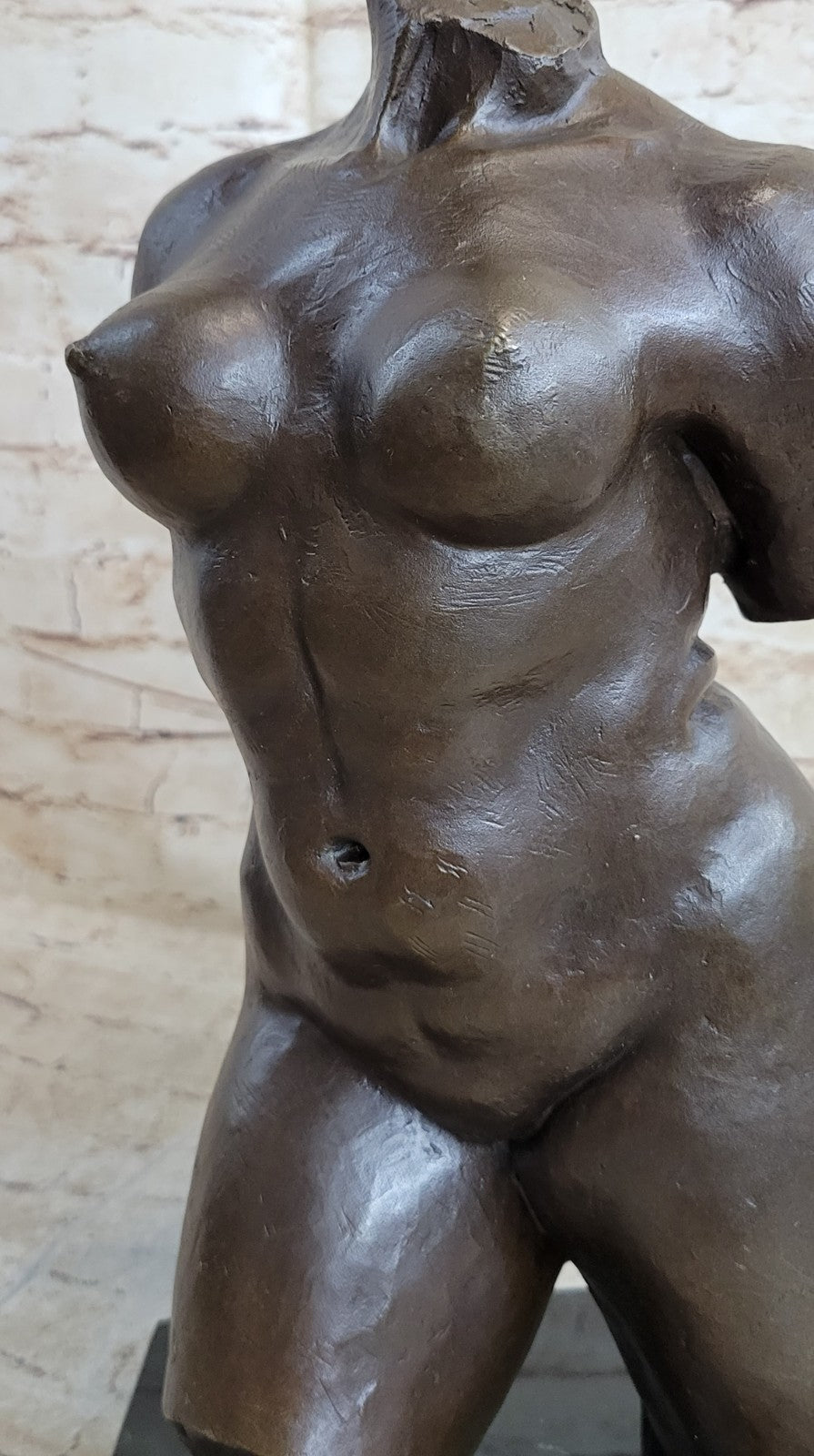 Hot Cast Handcrafted Maillol Female Nude Bronze Sculpture Statue Home Decor