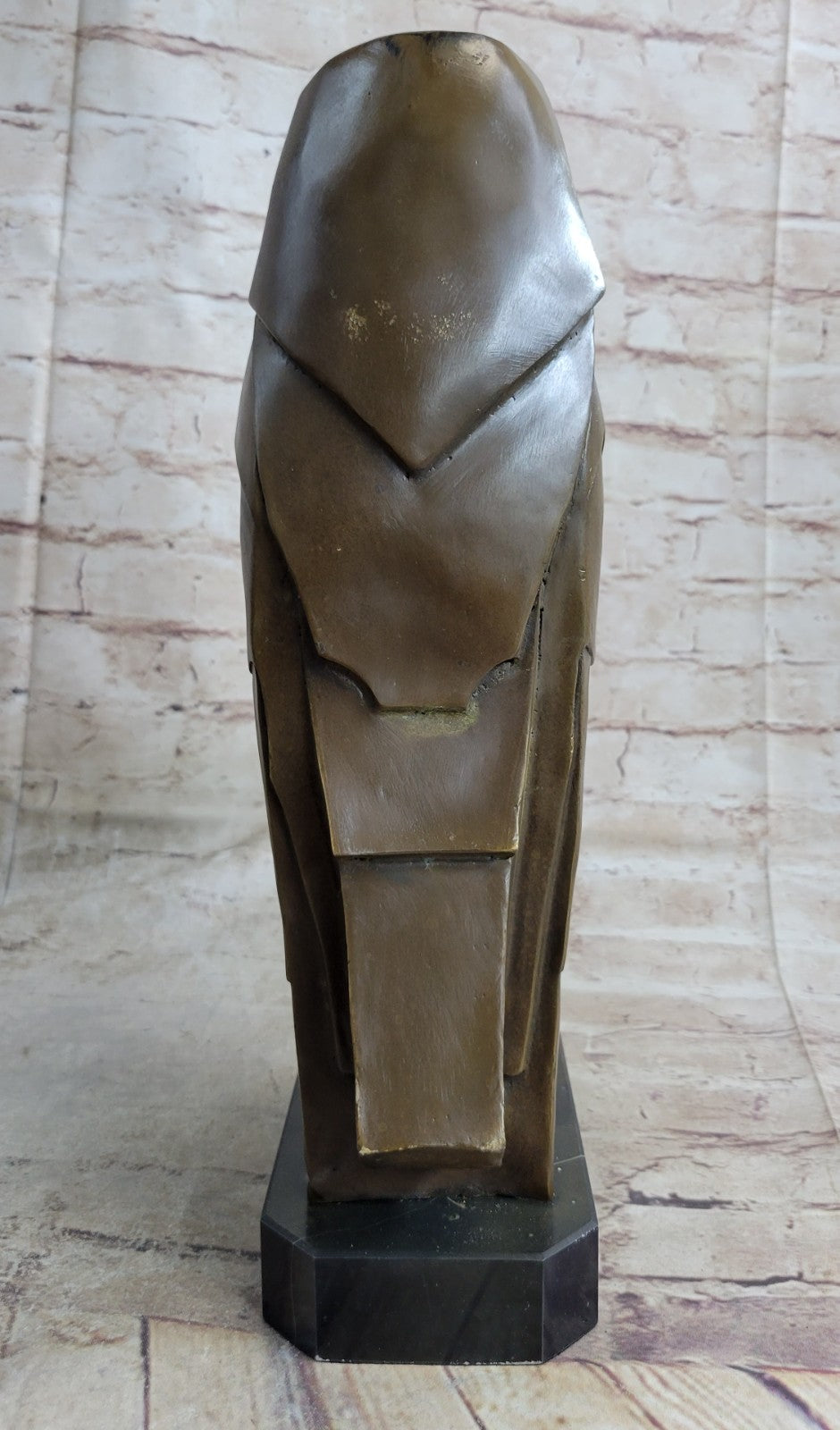 Abstract Modern Art Salvador Dali Bird Exotic Owl Wildlife Bronze Sculpture