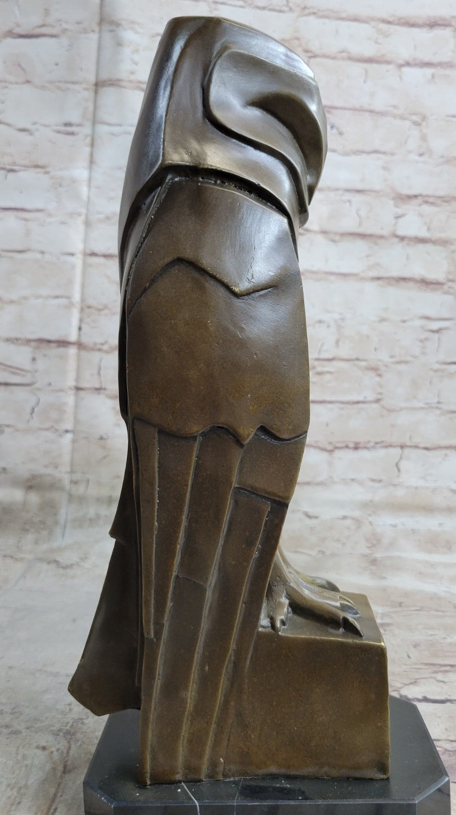Abstract Modern Art Salvador Dali Bird Exotic Owl Wildlife Bronze Sculpture