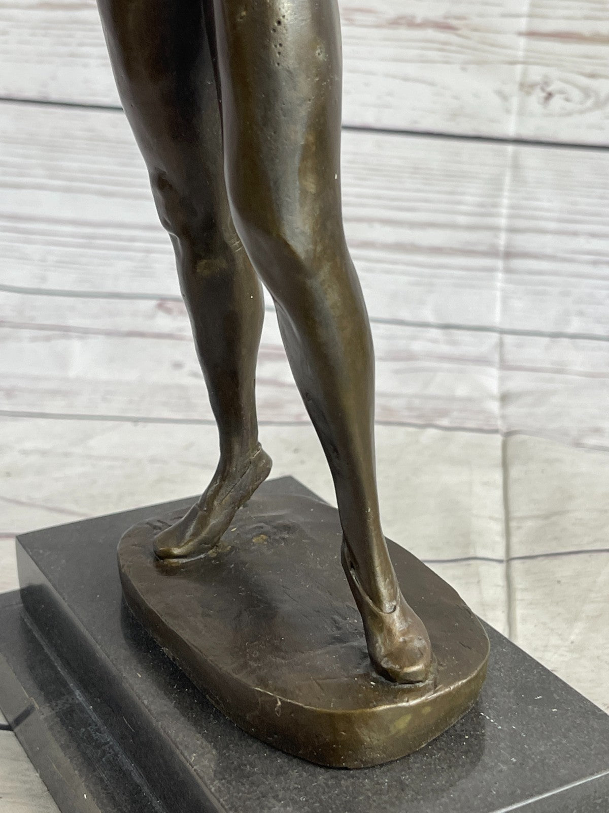 Handcrafted bronze sculpture SALE Dancer Russian Zach~Two Deco~Bruno Art Signed