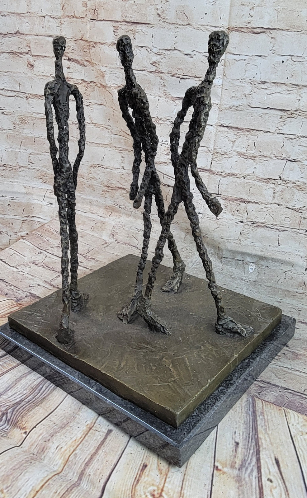 Bronze Sculpture Modern Art Abstract Figurine Figure Home Office Decor Large