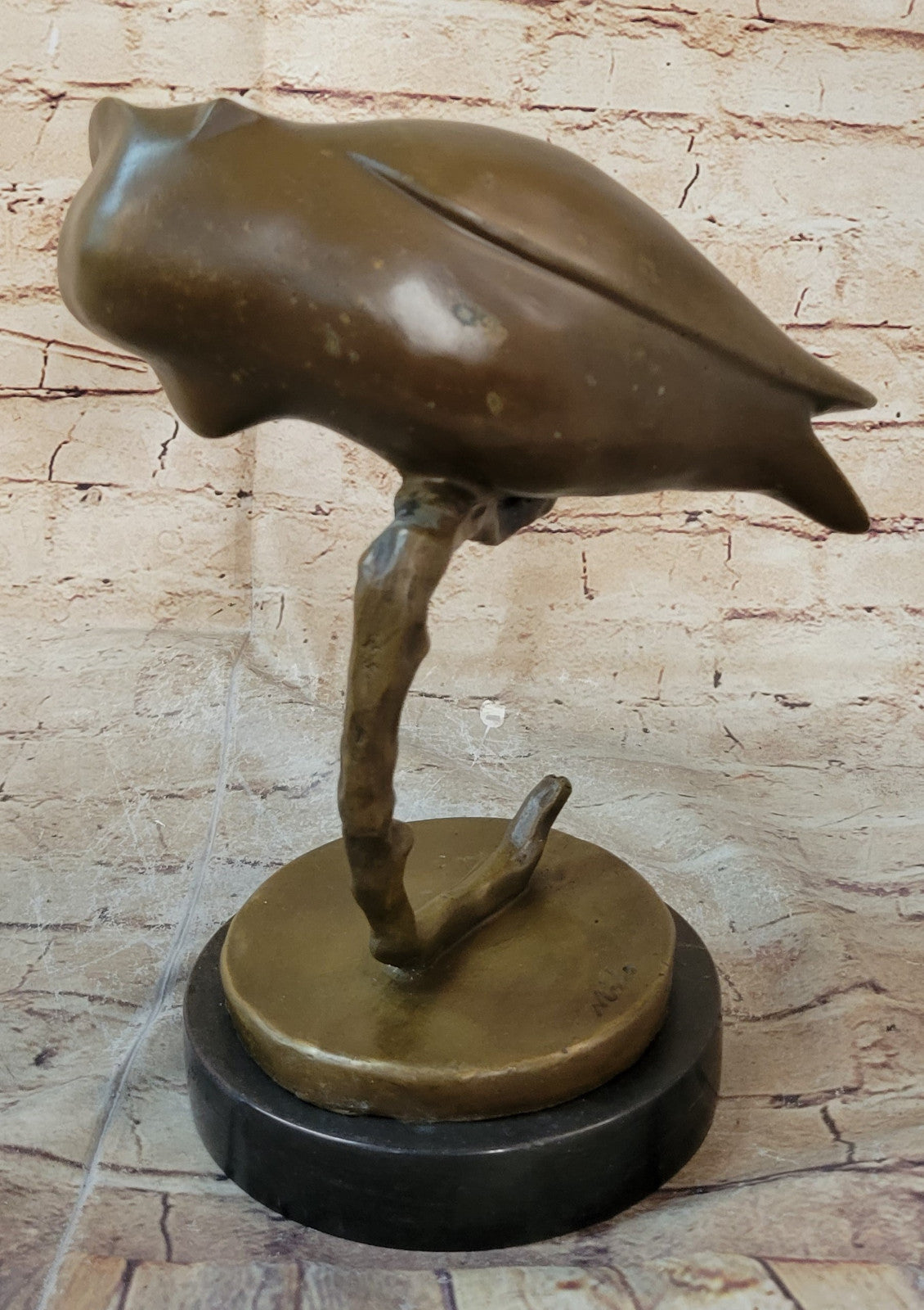 Handcrafted bronze sculpture SALE Milo By Handcrafted Owl Art Modern Abstract