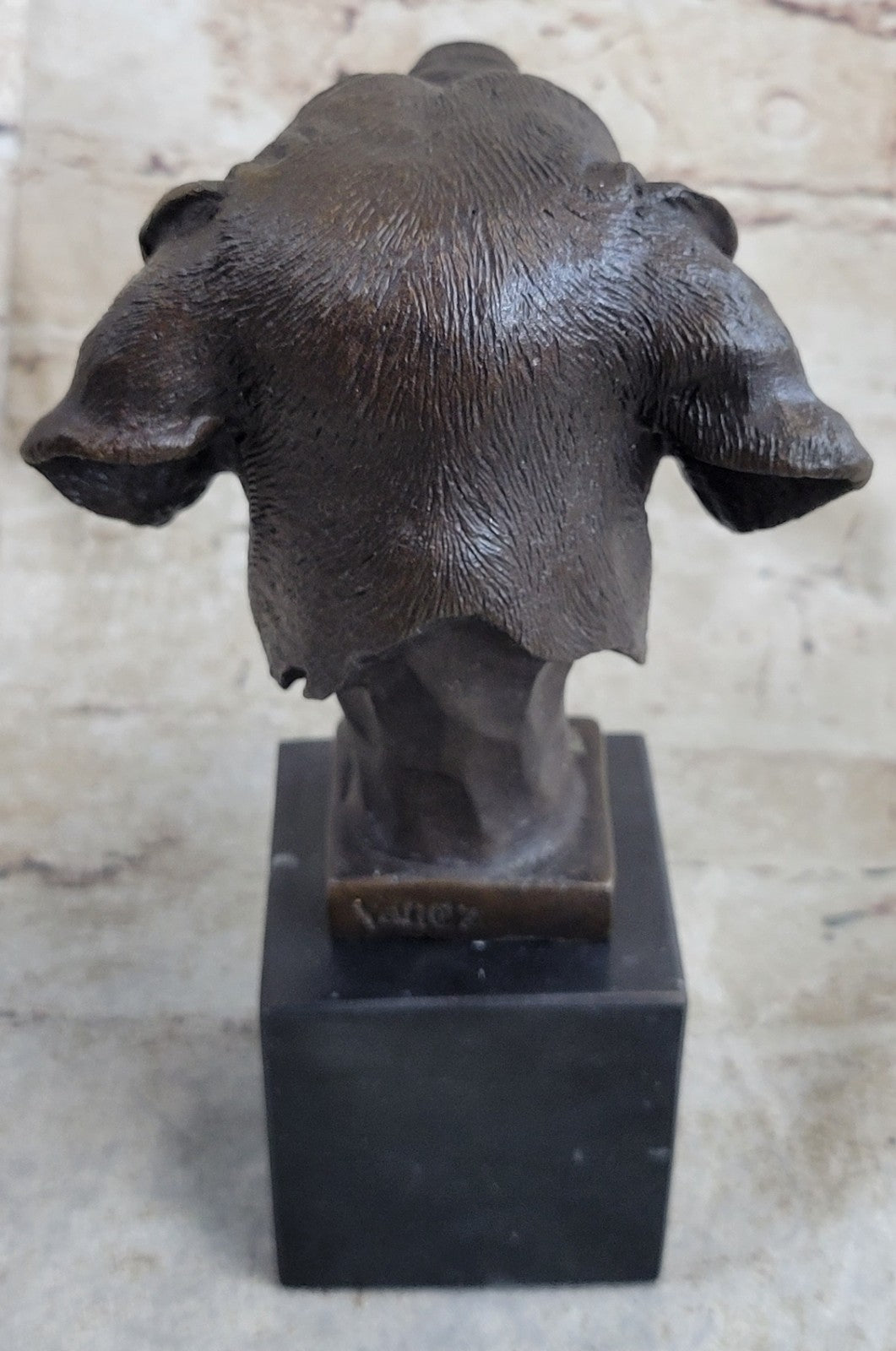 Water Dogs Black Yellow Chocolate Labrador Marble Bronze Sculpture Figure Sale