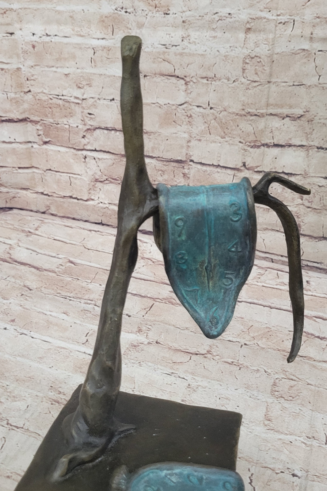 Handcrafted bronze sculpture SALE Modern Dali Salvador By Memory HotCast Artwork