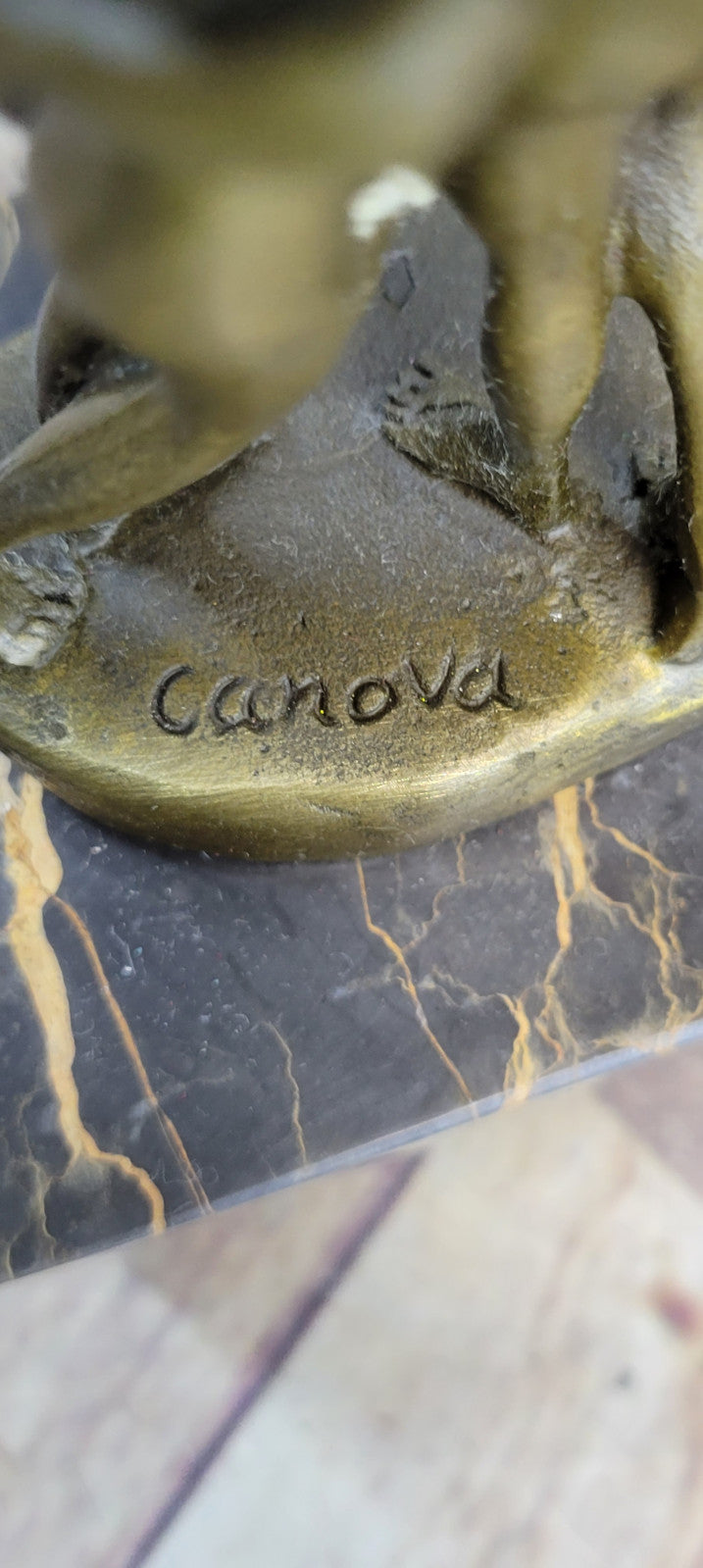 Handcrafted bronze sculpture SALE Book Bookend Canova By Graces Three Cast Hot